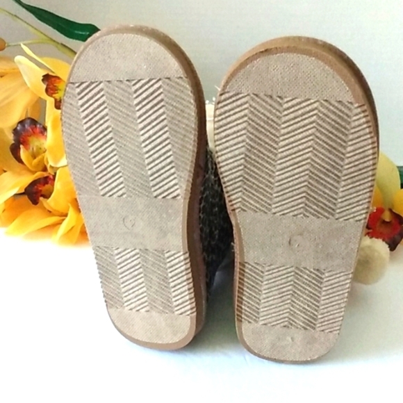 US SPORT GIRLS LEOPARD FAUX FUR ANKLE BOOTIES SIZE 2 NWOT - Picture 8 of 11